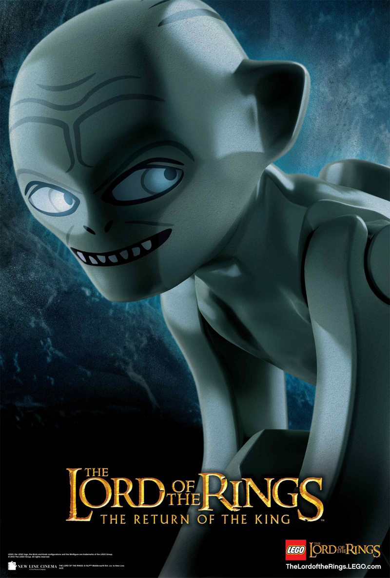 Illustration for article titled Lord of The Rings LEGO sets turn Gollum into precious plastic